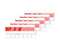 Générique 5PCS Déflecteur d'Urine pour Abattant de Toilette Protection de Toilette pour EnfantsConception Parfaite pour éviter Le débordement d'urine. Le déflecteur de cathéter du siège des Toilettes