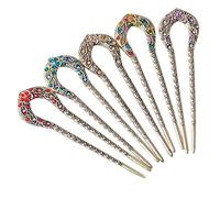 Générique 5Pièces Épingles à Métalliques Vintage Élégants pour de Chinois pour Événements Spéciaux et Usage