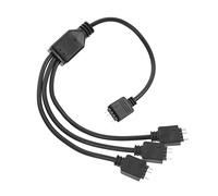 Générique 5V Câble de Séparateur LED Argb Voies pour Connecteur de Bande Accessoire Électrique Flexible pour Systèmes Éclairage RGB