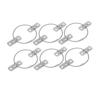 Générique 6 Ensembles Ancres de Antibasculement pour Kit de Sangles Acier Inoxydable pour Installation Facile Protection Chutes pour Lourd