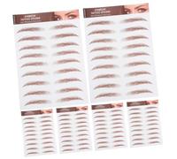Générique 6 Feuilles Adhésifs Transferts De Sourcils Autocollants Temporaires Autocollants Pour Sourcils Autocollants Pour Sourcils Décoller Transfert Autocollants Pour Sourcils