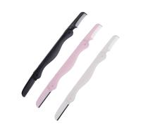 Générique 6 Pièces 3 Ensembles Tondeuse à Sourcils Rasoir Visage Femme Vie De Rasoir Facial à Sourcils s Faciaux Pour Le Visage Des Femmes Rasagemate Mini Dame