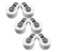 Générique 6 Pièces Attaches de Couette Plastique Grises Fixateurs Invisibles pour Draps et Housses de Couette Clips Solides pour Maintenir Housse et Drap Place Adaptés à Différents Types