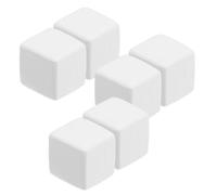 Générique 6 Pièces Blocs Minéraux pour Animaux De Compagnie Accessoires De Reptiles pour L'habitat Kit De Terrarium pour Reptiles Perles d'animaux en Silicone Bloc De Tortue Minéral Blanche