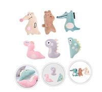 Générique 6 Pièces Chat en Peluche à Mâcher Teaser Chat Mignon Animaux en Peluche Jouets Molaires De d'herbe à pour Jouets De De