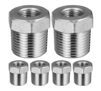 Générique 6 Pièces Douille Hexagonale en Acier Inoxydable 304, Raccord