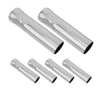Générique 6 Pièces Manchons pour Tubes de Bougies, Manches Candélabre, Fer, pour Base E14, Installation Rapide, Style Européen, pour Lustres et Lampes Suspendues