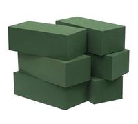 Générique 6 Pièces Mousse Florale Rectangulaire 22X10cm, Bloc De Mousse À Découper, Mousses Florale pour Fleurs Artificielles Et Fraîches, Mousses Fleur A Piquer pour Mariages Et Arrangements Fêtes