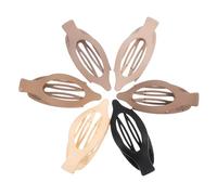 Générique 6 Pièces pince à bec de canard style barrettes pinces à cheveux à pression agrafe pince Barrette colorée pinces à griffes uniques pinces à cheveux fantaisie PC