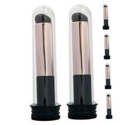 Générique 6 Pièces pinceau à lèvres doublure tache masque à lèvres makeup brushes makeup brush set outils de maquillage baguettes applicatrices de rouge à lèvres manche en bois Black