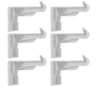Générique 6 Pièces Serrure de Sécurité Verrou Invisible Facile à Installer sans Perçage pour Tiroirs et Armoires Garçon Fille Protection pour Cuisine et Chambre