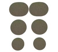 Générique 6 Pieces Shoe Hole Repair Patches Sneakers Toe Holes Protector Self-Adhesive Sneaker Heel Repair Patch