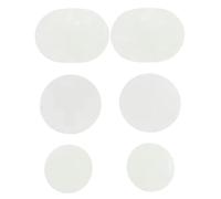 Générique 6 Pieces Shoe Hole Repair Patches Sneakers Toe Holes Protector Self-Adhesive Sneaker Heel Repair Patch