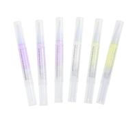 Générique 6 Pièces Stylo Huile Cuticules Ongles Hydratant Revitalisant Nourrissant Gel Manucure Soin Professionnel DIY