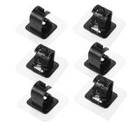 Générique 6 Pièces Supports De Tringle À Rideau Adhésifs Sans Perçage Supports De Tringle De Clips De Tringle À Rideau De À Coller Aucun Dommage Support De Tringle À Rideau
