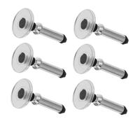 Générique 6 Pointes de Stylet Rondes en Silicone pour Stylet à Écran Tactile Compatibles Tablettes Recharges Précises et Solide pour Appareils Capacitifs Pack de 6 Pièces pour Usage