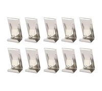 Générique 60 Clips Cadre Photo En Métal Crochets À Ressort Pour Fixation Murale De Cadres Toile Et Lit D’Imprimante 3D Accessoires D’Accrochage Faciles À Retirer