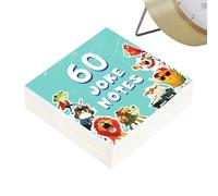 Générique 60-Sheet Lunch Box Notes For Kids | Funny School Joke Notepad With Blank Back | Motivational Cards For Boys Girls Daily Encouragement Affirmation, 1 Pack