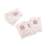 Générique 64 Pièces I Ching Gua Pai Je Ching Livre Je suis en Train de Lire Le Livre des changements Monnaies Chinoises Anciennes pièces de Monnaie Chinoises Charme Chinois Papier