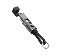 Générique 65W Keychain Charging Cable - 4 In 1 USB Fast Charging Short Lanyard | Portable Functional Data Cord With LED Display | Compatible Type C USB A Interfaces