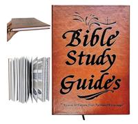 Générique 66 Pages Daily Bible Study Planner,Bible Book Summary Guide Study Notebook,Scripture Quotes Prayer Reflections Notebook for Personal Group Studies and Prayer Christian Gift Ideal