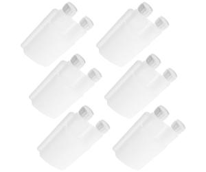 Générique 6pièces Flasques à Alcool Réutilisables Plastique avec Doseur Intégré pour Concerts Voyages et Fêtes Bouteilles de Vin Étanches et Pratiques avec Couvercle à Vis