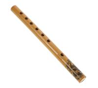 Générique 6trou Flûte Bambou Verticale pour Débutants Instrument à Vent Chinois Portable Léger