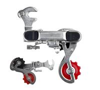 Générique 7 Speed Derailleur - Galvanized Iron 15x5cm | Bikes Gear Shifter Hanger Mount Rear Derailleur, Easy Install Bicycles Gear Shifting | Compatible with Mountain Bikes and Road Bike