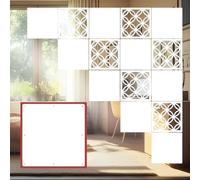 Générique 75 Panneaux décoratifs de séparation de pièce, Motif ajouré, cloisons murales pour Chambre, Salle à Manger, Cuisine, Bureau, Studio - Décoration Blanche élégante