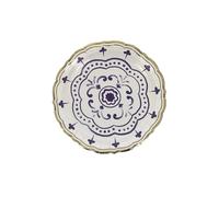 Générique - 8 Assiettes Carton Dolce Vita 18CM Bleu Roi