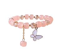 Générique 8 Largeur Phrases Bijoux Small Fresh Women's Bracelet Jewelry Plaqué Poignet Bracelet Anneaux (I, One Size)