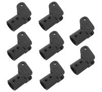 Générique 8 Pièces Adaptateur de Connexion pour Camping Prise Insertion de Tube pour Chaises Tabourets Accessoires Plein Air Installation Facile Stable
