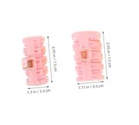 Générique 8 Pièces Bang Hair Rollers Sans Chaleur pour Frange Plastic Curlers Réutilisables pour Cheveux Courts et Mi-longs Volume Naturel et Coiffage Rapide pour Femmes et Filles