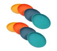 Générique 8 Pièces Bols De Nourriture pour Chaton Plats De Chat Peu Profonds pour La Nourriture Assiettes De Chat Amicales avec des Moustaches Bols De Nourriture pour Animaux De