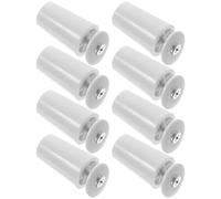 Générique 8 Pièces Butées pour Stores Roulants en Alliage D'aluminium, Surface Lisse et Solide, Adapté aux Fenêtres et Espaces de Travail