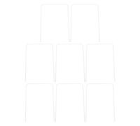 Générique 8 Pièces Jeu de Guichets de Croquet Standard en Fer, Blancs