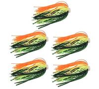 Générique 88 brins 64mm Jupes en Silicone Parapluie Sensation Jupes Accessoires de pêche Buzzbaits Spinner Buzz-Bait Remplacement Umbrella Sensation