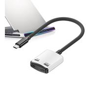 Générique 8K Type-C Converter, Audio Adapter for Game Display, Sturdy Type-C Screen Display Men, Teens, Boys, Adults, Ideal for Home, Living Room, Bedroom, Dorm, Apartment Entertainment