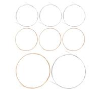 Générique 8pièces Cordes pour Mandoline Phosphore Cuivre Durables Kit de Cordes Mandoline Acoustique Remplacement Facile pour Amateurs et Professionnels