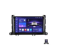 Générique 9 Pouces Autoradio Head Unit pour Toyota Sienna 2009-2014, Bluetooth FM Radio avec Caméra de Recul/Navigation GPS 4G/USB/Carplay
