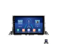 Générique 9 Pouces sans Fil Autoradio avec Navigation GPS Android Car Radio pour Toyota Highlander 2013-2018 avec WiFi Mirror Link CarPlay