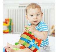 Générique À Boucle pour Tout-Petits - Jouet d'oreiller Sensoriel Éducatif | Jouet d'apprentissage De La Motricité Fine pour Les, Les Voyages, Ĺes Cadeaux De Fête, Lês Activités en Classe Ou À La