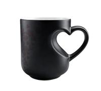 Générique À Café À Couleur Changeante - En Céramique Réactive À La Chaleur, À Thé Avec Poignée En Forme De Cœur, Verres Sensibles À La Température | Magique À Changement De Couleur Pour