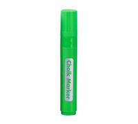 Générique à craie de couleur rechargeable avec pointe carrée, Green | marqueur en verre effaçable pour écrire et dessiner sur des tableaux noirs et blancs en verre, séchage rapide