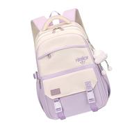 Générique à de couleur Contrasat avec charme unique pour l ' école de voyage et un usage quotidien d ' école en nylon de capacité pour adolescents à de couleur contrastée