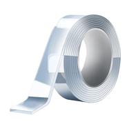 Générique à double face, adhésif à deux côtés - Bandes murales adhésives en service lourd - étanche fort transparent pour un tapis d'image fixant des réparations rapides