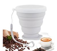 Générique à eau pliante portable - pliable en silicone, verres de voyage de 200 ml pour le camping, la randonnée, le pique-nique, la plage, la randonnée, les sports et les aventures en plein air, ta