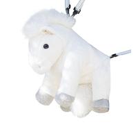 Générique À En Peluche - Doux En Forme De Cheval Pour, À En Peluche, Larges Bretelles, À D'école Pour Tout-petits, De Voyage Léger | Crèche, Préscolaire, Élémentaire, Mat