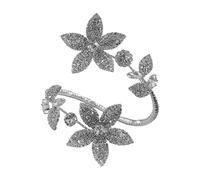 Générique à Fleurs en à extrémité Ouverte, Tendance, Design réglable, Bijoux pour Tenues élégantes, réglable