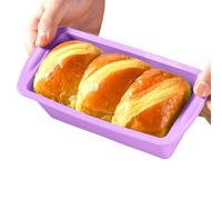 Générique À Gâteau Rectangulaire En Silicone - À Grillé Antiadhésif, À Polyvalent | En Silicone Flexible, Facile À Manipuler Et Pouvant Également Être Utilisé Pour Le De V